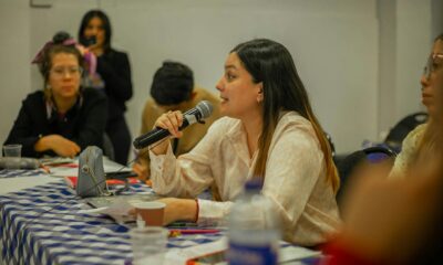 person speaking clearly